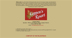 Desktop Screenshot of coppensresort.com